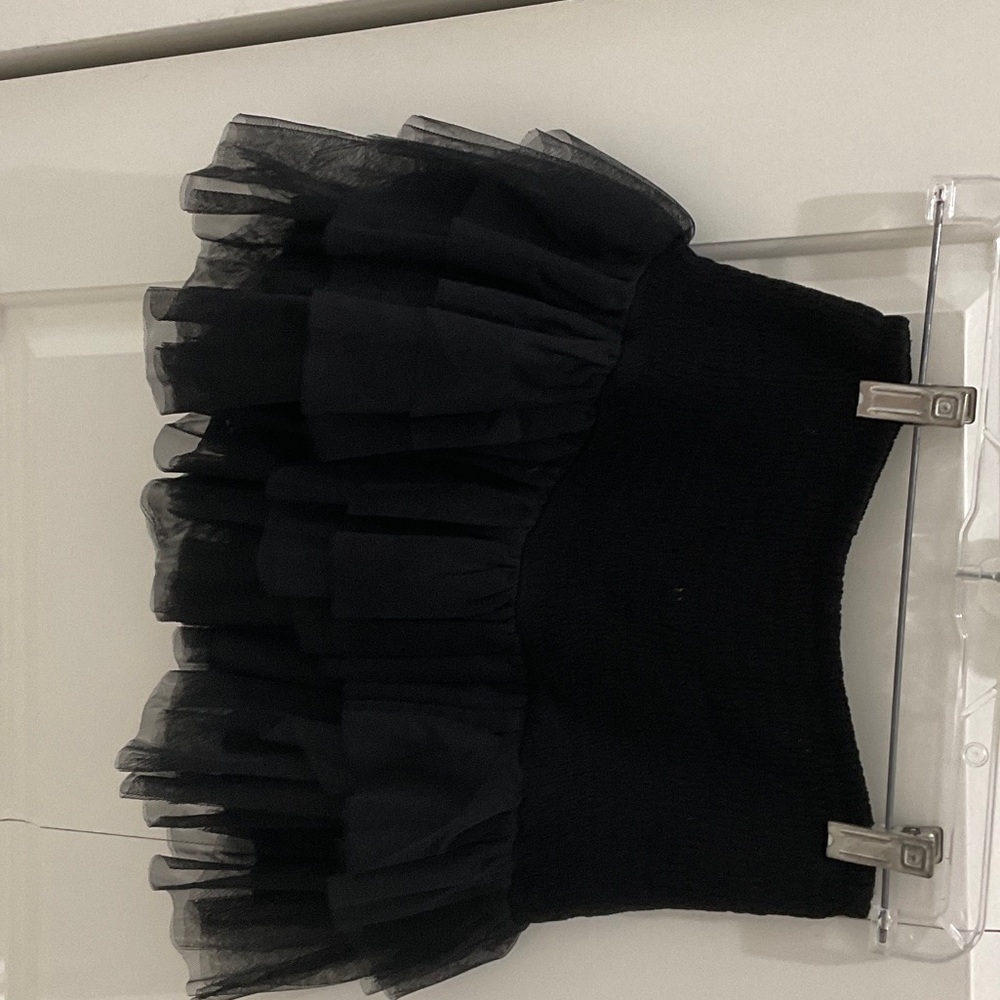 Elegant Black Mini Skirt